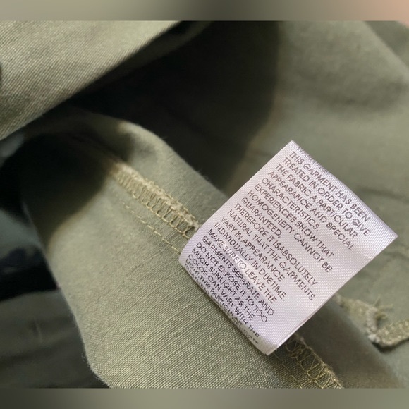 Navie Brand Military Style Shacket Jacket ✨ Green Size M/L | 100% Cotton - Picture 4 of 8